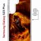 Чехол-накладка Samsung Galaxy S23 Plus (634254) Kruche PRINT Конь огонь