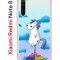 Чехол-накладка Xiaomi Redmi Note 8 Kruche Print Flying Unicorn