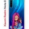 Чехол-накладка Xiaomi Redmi Note 8  (580659) Kruche PRINT Pink Hair