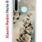 Чехол-накладка Xiaomi Redmi Note 8  (580659) Kruche PRINT Белая роза