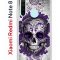 Чехол-накладка Xiaomi Redmi Note 8 Kruche Print Sugar Skull
