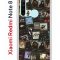 Чехол-накладка Xiaomi Redmi Note 8  (580659) Kruche PRINT Плейлисты