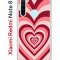 Чехол-накладка Xiaomi Redmi Note 8  (580659) Kruche PRINT Сердце