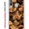 Чехол-накладка Samsung Galaxy A60 2019 (583859) Kruche PRINT Котик с рыбками