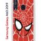 Чехол-накладка Samsung Galaxy A60 2019 (583859) Kruche PRINT Человек-Паук красный