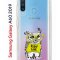 Чехол-накладка Samsung Galaxy A60 2019 Kruche Print Сова в очках