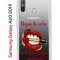 Чехол-накладка Samsung Galaxy A60 2019 Kruche Print Red lipstick