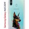 Чехол-накладка Samsung Galaxy A60 2019 Kruche Print Доберман