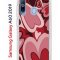 Чехол-накладка Samsung Galaxy A60 2019 (583859) Kruche PRINT Сердечки