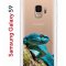 Чехол-накладка Samsung Galaxy S9  (580669) Kruche PRINT Змея