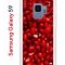 Чехол-накладка Samsung Galaxy S9  (580669) Kruche PRINT Гранат