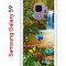 Чехол-накладка Samsung Galaxy S9  (580669) Kruche PRINT Водопад