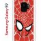 Чехол-накладка Samsung Galaxy S9 Kruche Print Человек-Паук красный