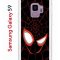 Чехол-накладка Samsung Galaxy S9  (580669) Kruche PRINT Человек-Паук черный