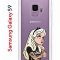 Чехол-накладка Samsung Galaxy S9 Kruche Print Tattoo Girl