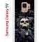 Чехол-накладка Samsung Galaxy S9 Kruche Print Skull Hands