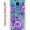 Чехол-накладка Samsung Galaxy S9 Kruche Print Roses