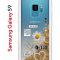 Чехол-накладка Samsung Galaxy S9  (580669) Kruche PRINT Крафтовые наклейки