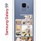 Чехол-накладка Samsung Galaxy S9  (580669) Kruche PRINT Коты-Мемы