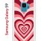 Чехол-накладка Samsung Galaxy S9 Kruche Print Сердце