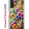 Чехол-накладка Huawei P Smart 2021 Kruche Print Одуванчики