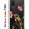 Чехол-накладка Samsung Galaxy A02s (594636) Kruche PRINT Колибри
