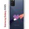 Чехол-накладка Samsung Galaxy A02s (594636) Kruche PRINT Котолюбовь