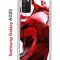 Чехол-накладка Samsung Galaxy A02s (594636) Kruche PRINT Вино