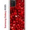Чехол-накладка Samsung Galaxy A02s (594636) Kruche PRINT Гранат