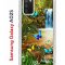 Чехол-накладка Samsung Galaxy A02s (594636) Kruche PRINT Водопад