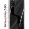 Чехол-накладка Samsung Galaxy A02s (594636) Kruche PRINT Line black