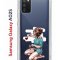Чехол-накладка Samsung Galaxy A02s (594636) Kruche PRINT Рисуя любовь