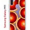 Чехол-накладка Samsung Galaxy M11 (588927) Kruche PRINT Orange