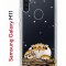 Чехол-накладка Samsung Galaxy M11 (588927) Kruche PRINT тигр первый снег
