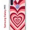 Чехол-накладка Samsung Galaxy M11/A11 Kruche Print Сердце