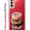 Чехол-накладка Samsung Galaxy S21 Plus (594681) Kruche PRINT Donuts