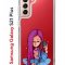 Чехол-накладка Samsung Galaxy S21 Plus (594681) Kruche PRINT Pink Hair