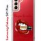 Чехол-накладка Samsung Galaxy S21 Plus (594681) Kruche PRINT Red lipstick