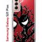 Чехол-накладка Samsung Galaxy S21 Plus Kruche Print Spider-Man-Venom