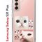 Чехол-накладка Samsung Galaxy S21 Plus (594681) Kruche PRINT Коты