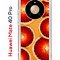 Чехол-накладка Huawei Mate 40 Pro Kruche Print Orange