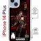 Чехол-накладка Apple iPhone 14 Plus (625962) Kruche PRINT Дэхья Геншин
