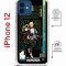 Чехол-накладка Apple iPhone 12  (598927) Kruche PRINT Кавех Геншин