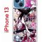 Чехол-накладка iPhone 13 Kruche Print Гвен Человек-Паук