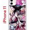 Чехол-накладка iPhone 11 Kruche Print Гвен Человек-Паук