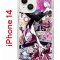 Чехол-накладка iPhone 14 Kruche Print Гвен Человек-Паук