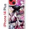 Чехол-накладка Apple iPhone 14 Plus (625954) Kruche PRINT Гвен Человек-Паук