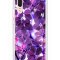 Чехол-накладка Huawei P20 (583848) Kruche PRINT Purple leaves