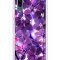 Чехол-накладка Huawei P20 (583848) Kruche PRINT Purple leaves