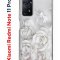 Чехол-накладка Xiaomi Redmi Note 11 Pro (637293) Kruche PRINT White roses